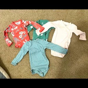 Carters Kimono Onesies Bundle